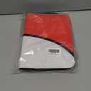 Carrying Case Binder for Standard Trading Card, Holds Up to 400 Cards with 50 Premium Sleeves 4-Pocket Pages (Red)