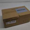 Electric Meat Grinder, Sausage Stuffer Maker Food Grinder with Blade & 3 Plates, Sausage Stuffer Tubes & Kubbe Kit, Heavy Duty Meat Mincer Machine for Home Kitchen Use (Black)