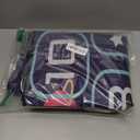 Hopscotch Rug Mat, Hop Scotch Inside Rug Anti-Slip Soft Rugs Indoor Carpet Gift Easy to Clean Carry For Bedrooms Living Rooms Daycare Centers Preschools Playrooms And Other Places(Dark Blue, 23*46in)