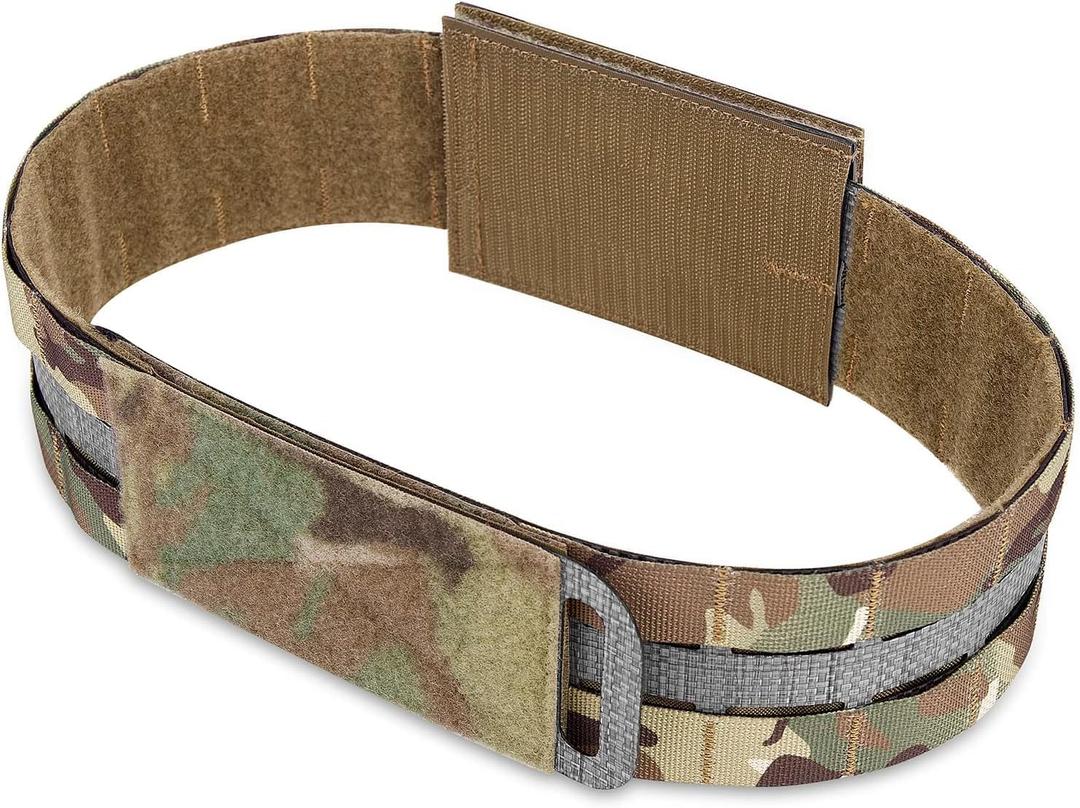 PETAC GEAR Tactical Replacement Cummerbund, Laser Cutting Tegris Cummerbunds,3" Rigid MOLLE Tactical Kit