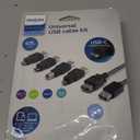Philips Universal Cable Kit, USB 2.0, 6ft