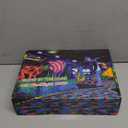 Glostars 100W LED UV Black Light, Powerful UV Spotlight, IP66, 395nm Lamp for Christmas, Halloween Glow Party (2 Packs)