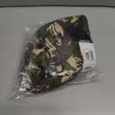 Football Hand Warmer Pouch - Water Resistant Hand Warmer Muff with Adjustable Strap, Ribbed Cuffs and Zipper Pocket, Ideal for Football, Hunting, & Outdoor Activities (Adult, Green Camo)