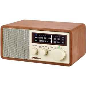 Sangean WR-16 AM/FM Bluetooth Wooden Cabinet Radio