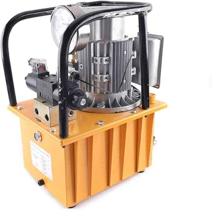 Hydraulic Pump 12V Dump Trailer Pump - Double Acting, 8-Quart Electric Power Unit for Dump Trailers and Car Lifting (8 Quart)