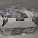 Homemate Heated Blanket Electric Throw - 50"x60" Heating Blanket Throw 1/2/4/6/8 Hours Auto-Off 10 Heat Level Over-Heat Protection Flannel Sherpa ETL Certification (01 - Light Grey)