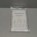 Amazer Clear Shower Curtain Liner, 72x65 Plastic Shower Liner PEVA Medium Weight Inside Shower Curtain for Bathroom with Rustproof Grommets