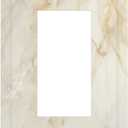 Light Switch Cover Plate Beige Gold Marble Abstraction Morden Art 1 Gang Outlet Covers Single Rocker Decorative Switch plates Electrical Wall Plates GFCI Receptacle for Kitchen Bathroom Decor