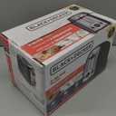 BLACK+DECKER 2-Slice Toaster, TR1278BD, Extra Wide Slots, 7 Shade Settings, 850 Watts, Frozen and Bagel Buttons (Compact, Noir)