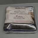 Mueller Luxury 6 PC Full Size Bed Sheets, Super Soft 1800, Deep Pocket up to 16" Full Size Sheets, Transfers Heat, Breathes Better, Hypoallergenic, Wrinkle-Resistant, Oeko-TEX, Navy