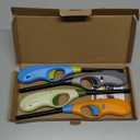 Butane Lighter, 4pcs Refillable Lighter for Candle(No Butane Inside)