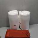 Outdoor Chair Cushions 24 x 24 Inch Waterproof Patio Chair Cushions with Tie 5 Year Color Fastness Thick Outdoor Seat Cushion for Garden Lawn Patio Furniture Rust Set of 2