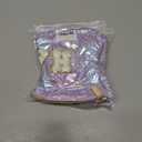 2 x Hiroyuki Iridescent Makeup Bag, 14 inches Cosmetic Bag, Large Capacity Travel Pouch (Hair, purple)