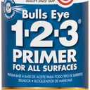 Zinsser 02008 Bulls Eye 1-2-3 All Surface Spray Primer, 13 oz, White