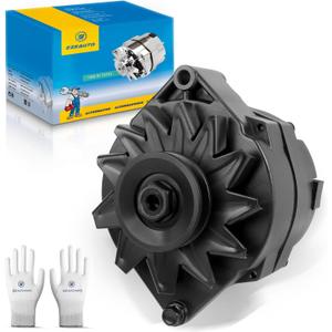 Ezexpreze 120A Upgraded 1 Wire GM Alternator New Self Exciting High Output 10SI SBC BBC for Chevy ADR0335 334-2114 ADR0325 7127-SE105 400-12340 20-102-7