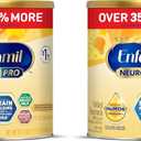Enfamil NeuroPro Baby Formula, MFGM* 5-Year Benefit, Expert-Recommended Brain-Building Omega-3 DHA, Exclusive Immune Supporting HuMO6 Blend, Infant Formula Powder, Baby Milk, 28.3 Oz (Pack of 2)