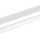LED Under Cabinet Lighting Hardwired - 3CCT 18 Inch White Finish - Undercabinet Lights for Kitchen - Linkable Undercounter Dimmable Plug in Light or Hard Wired - Under Counter Fixture Direct Wire
