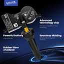 TPMS 433Mhz Pre-Programmed,Compatible with Jeep Compass 17-24|Grand Cherokee 18-20|Renegade 15-24|Dodge Dart 12-17|Durango 16-24|Chrysler 200(11-17)|Pacifica 16-24/ OE#68193586AC(Set of 4)