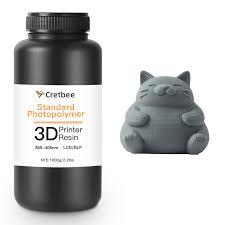 Heat Resistant 3D Printer Resin, Up to 280°C, Engineering, High Precision 3D Printing Resin for Industrial Components, 405nm Photo Polymer Resin for DLP / LCD (Black)