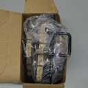 HASKO 2 Pack Suction Cup Soap Dish for Shower Wall, Rustproof Stainless Steel, Shower Soap Holder with Hooks, Includes Optional No Drill Adhesive Mount for Bathroom, 2 Soap Savers, Black