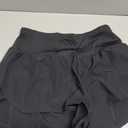THE GYM PEOPLE Womens High Waisted Running Shorts Quick Dry Athletic Workout Shorts with Mesh Liner Zipper Pockets (Black, M)