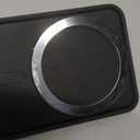 Phone Stand, Foldable Magnetic Phone Tripod, Angle Adjustment & Strong Magnets PU Leather Phone Stand, Compatible with All Smart Phone 16/15/14/13/12 (Black)