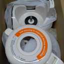 SUSTEAS Cold Press Juicer, 5.3" Feed Chute Slow Masticating Machines with 300W, Fit Whole Fruits & Vegetables, High Juice Yield, Easy to Clean, White