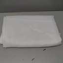 White Rectangle Tablecloth 60 x 102 inch Washable Oblong Table Cloths Polyester Fabric Table Cover for Dining Party Restaurant Wedding Outdoor