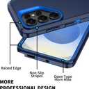 for Samsung Galaxy S26 Ultra Case [Shockproof] [3-Layer][Military-Grade] Full Body Protection Rugged Heavy Duty Cover Case for Galaxy S26 Ultra 5G,Dark Blue