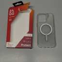 ZAGG Crystal Palace Snap iPhone 15 Pro Max Clear Phone Case - Drop Protection (13ft/4m), Durable Graphene, Anti-Yellowing, and Scratch-Resistant MagSafe Phone Case