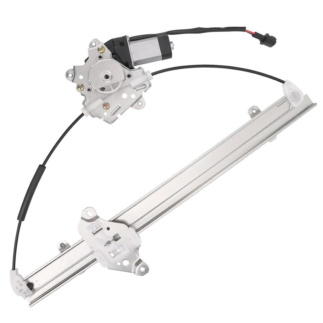 Vurkcy Front Left Driver Side Power Window Regulator with Motor Compatible with Nissan Frontier 2005-2015/ Pathfinder 2005-2010/ Xterra 2005-2015/ Suzuki Equator 2009-2010, Replace OE 741-348