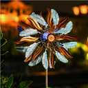 Lariander Solar Wind Spinners 87 Inch Extra Large Metal for Yard, Garden Decor Yard Art Windmills for Outdoor, Phoenix Feather