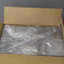 Hudgan 2 Pack Straight Sides Stackable Pantry Organizer Bins for Home Edit - 13.5''L x 7.5''W x 5.5''H