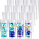 Hsei 12 Pcs Sublimation Frosted Shot Glasses 3 oz Shot Glasses Sublimation Blanks Personalized Glass Cups with Heavy Base for Wine Beer Vodka Whiskey Espresso