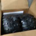 Peg Perego John Deere Gator HPX Rear Wheels Black Unfinished (3 x 3. inches /1 x 0 mm, 0 inches Offset) (Compatible with Peg Perego John Deere Gator HPX that were made before 2010)