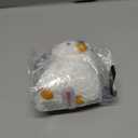 Aurora Playful Pompom Penguin Mini Stuffed Animal - Vibrant Companions for Warm Cuddles - Perfect for Adults, Kids, and Birthdays - Gray 6 Inches