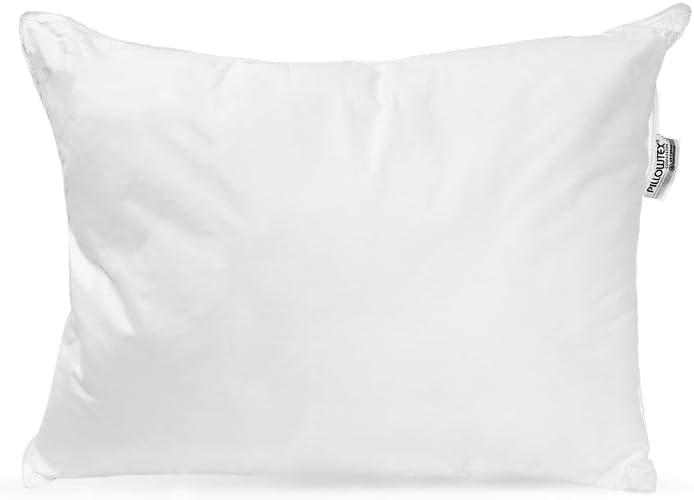 Classic Extra Firm Polyester Pillow for Side Sleepers Queen Size, Hypoallergenic, High Loft, Overstuffed, Tall & Supportive