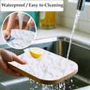 Shelf Liners for Kitchen Cabinets Non Adhesive 24 Inch Wide X 20 Ft Cabinet Drawer Liner Non Slip Waterproof Strong Grip Pantry Refrigerator Shelves Liner for Bathroom Drawer Cupboard Closet Mat, 24"W x 240"L