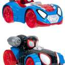 Marvel Spidey and His Amazing Friends City Track Set - 24-Inch Set with Two Exclusive 3-Inch Vehicles