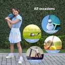 Sporty Girl's Pleated Athletic Skort with Built-in Shorts  Girls Athletic Skort - Toddler Tennis Skirt - Girls Golf Outfit (2T, 4-5 Y)