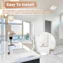 2 Pcs Beige Porcelain Bathroom Towel Bar Set Bracket Mid Century Modern Towel Bar Rod Rack Ceramic Tile Retro Towel Holder for Vintage Style Bathroom Accessories