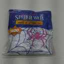 ZPISF 1400 sqft Halloween Spider Webs Decorations with 150 Extra Fake Spiders, Super Stretchy Cobwebs for Halloween Decor Indoor and Outdoor