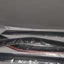 AUXKO Rain Guards for Ford Ranger 2024 2025 XL XLT Lariat Raptor, Window Vent Visor Accessory - Tape-On Rain Guard Window Visors for Ford Ranger, Truck Side Window Wind Deflectors & Visors Smoke Black