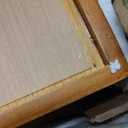 Puzzle Table 1500 Pieces Wooden Puzzle Board with Legs, 34.3x 26.5 Jigsaw Board with 4 Drawers and Cover, Foldable Leg Jigsaw Table for Adults Red Brown