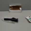 Bathroom Sink Drain,Drain Stopper Bathroom Sink Without Overflow,Pop Up Drain Assembly with Detachable Strainer Basket,Built-in Anti-Clogging Strainer,Stainless Steel Mattle Black