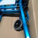 Walkers for Seniors with Seat,Front Wheel Walker Lightweight Quick Folding