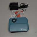 Smart Sprinklers Controller WiFi, Irrigation Controller Easy Use App Enabled, 4 Zone + 16 Plans, Save Water Auto Skip Rain, Freeze & Wind, 10 Minutes Install (Light Blue)