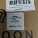 VEBOON Men's Short Sleeve Button Down Shirts Cotton Lightweight Stretch Moisture Wicking Dress Shirt with Pocket (S)