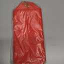 Sanwuta 9 Pcs Makeup Bags Bulk PU Double Zippers Cosmetic Bag Makeup Toiletry Small Pouch Portable Travel Organizers Case for Women Bridesmaid Proposal Gifts(Red)