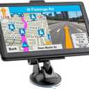GPS Navigator for Car - 7" Car GPS Navigation System with 2026 Maps Lifetime Free Updates, Voice Guidance & Speedcam/Red Light Alerts, Custom Truck Routing for 7 Vehicles Commercial Drivers